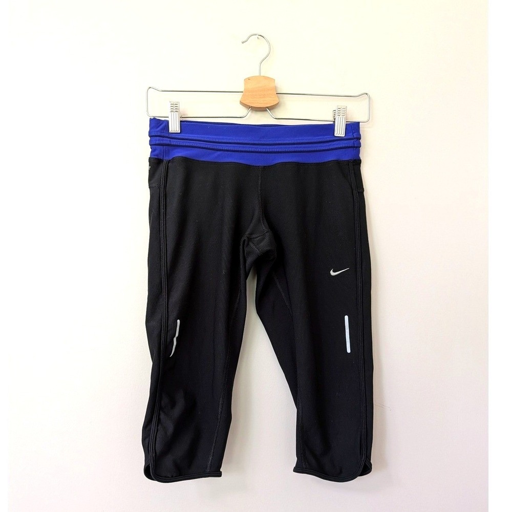Nike Dri-FIT Low Rise Running Capri Pants Legging Y2K